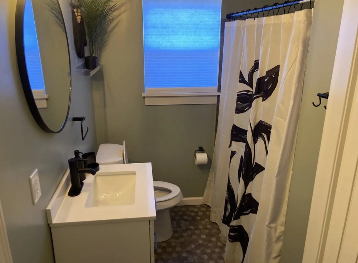 Bathroom Remodel after
