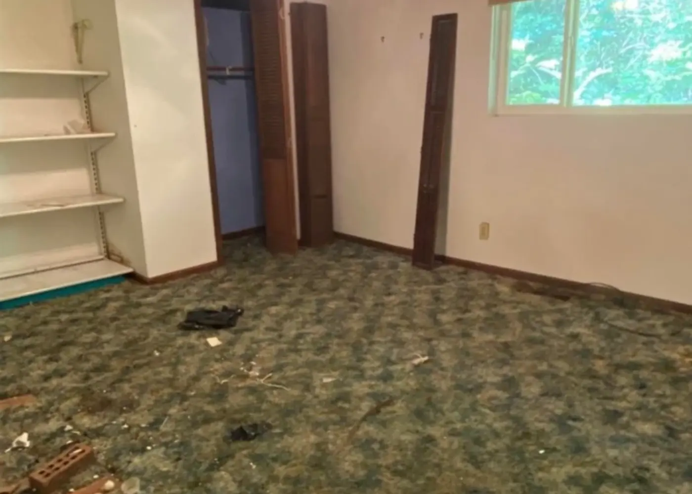 Bedroom Renovation before