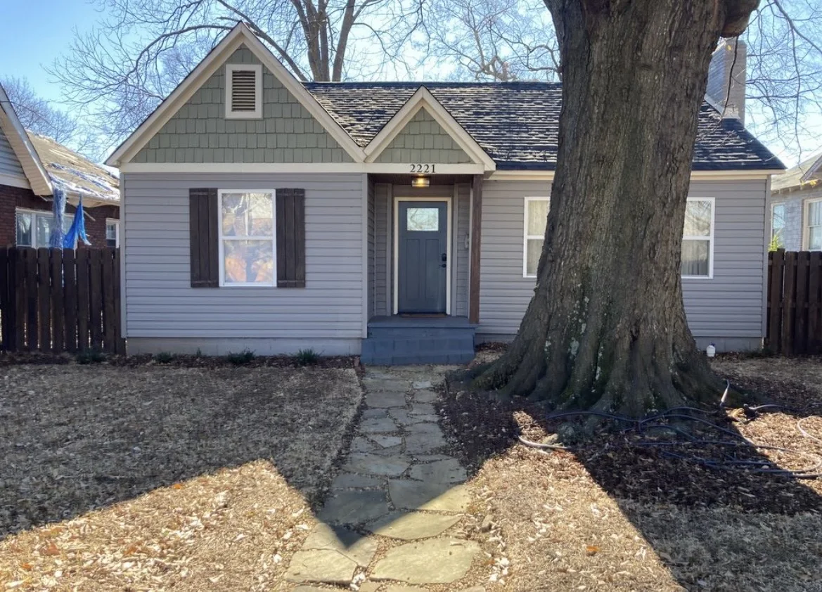 Home exterior after renovation